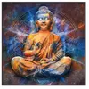 GENERIQUE Carré simili cuir 44x44 cm bouddha(...) -