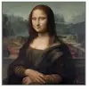 GENERIQUE Carré simili cuir 44x44 cm la joconde(...) -