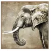 GENERIQUE Carré simili cuir 44x44 cm éléphant(...) - kc0011