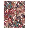 GENERIQUE Tissu viscose imprimé cachemire vendu au mètre(...) - CACHEMIRE ROUGE