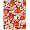 Tissu coton coquelicot vendu au mètre(...) - coquelicot roux