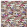 Tissu coton japonais paysage multicolore vendu au mètre - 0001 Multico...