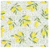 Tissu coton citron vendu par 50 cm(...) - 0004 Jaune