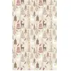 MANI TEXTILE - Tapis de Noel Beige Dimensions - 70x140