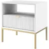 Habitat et jardin Table De Chevet En Bois "Tunis" - Blanche