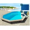HABITAT ET JARDIN Piscine bois Brazilia