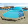 Habitat et Jardin Piscine bois " Miami 145 " - 4.86 x 3.36 x 1.45 m