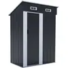 Abri de jardin métal "Memphis" - 1,48 m² - Gris