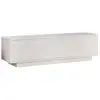 Meuble TV en bois "FN1" - 140 x 35 x 38 cm - Blanc