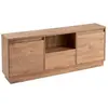 Meuble TV en bois "Vanguard" - 160 x 29 x 42 cm - Pin atlantique