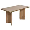 Table basse en bois "Sabin" - 60 x 119 x 40 cm - Chêne