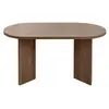 Table basse en bois "Sable" - 60 x 119 x 40 cm - Noyer