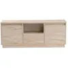 Meuble TV en bois "Vanguard" - 160 x 29 x 42 cm - Travertin