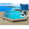 Piscine bois "Florida 145 " - 6.57 x 4.57 x 1.45 m + Bâche à bulles 18...