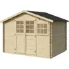 Abri de jardin en bois "Clairval" - 416 x 301 x 218 cm - 12.53 m² - 28...