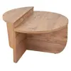 Table basse en bois "Orion" - 90 x 60 x 30 cm - Pin atlantique