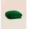 Housse de couette 280x240 cm - Gaze de coton - Vert - Douce et gaufrée...