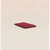 Drap housse 200x200 cm - Percale de coton - Rouge - Idéal en toute sai...