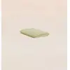 Drap housse 140x200 cm - Gaze de coton - Vert - Doux et gaufré - Toute...