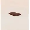 Drap housse 140x190 cm - Gaze de coton - Marron - Doux et gaufré - Tou...