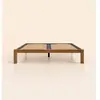 Sommier en bois 160x200 cm - Bois de bouleau massif éco-responsable - ...
