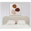 Accueil Literie Tête de lit Bobochic Tête de lit cassiopee 190 Beige