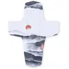 Garde boue long slicy mtb front hakuba blanc   rouge