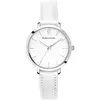 Pierre Lannier Montre pour femme 034N600 avec bracelet en cuir blanc