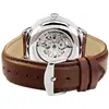 Montre Homme Pierre Lannier - 323D174 Automatic Bracelet Cuir Brun