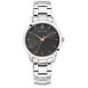 PIERRE LANNIER Montre Femme ROXANE Cadran Gris Bracelet Acier Argenté