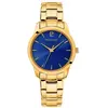 Montre Pierre Lannier Bleu Doré Femme
