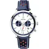 Montre Homme Pierre Lannier Baron - 219G106 Bracelet Cuir Bleu