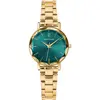 Montre Pierre Lannier  Montre Femme MULTIPLES Vert Acier Doré