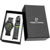Montre Homme Pierre Lannier Paddock - 385C479 Bracelet Cuir Noir