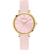 Montre Femme Pierre Lannier Chouquette -  038J555 Bracelet Cuir Rose