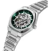 Montre Homme Automatic Argenté, Vert 308G171 Pierre Lannier