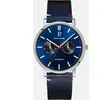 Montre Pierre Lannier  Montre Homme ESSENTIAL Bleu Cuir Bleu