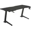 Bureau pour gamer - REKT RGo Desk Max 140 - hauteur réglable électriquement - plateau en bois