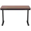 Rekt Bureau électrique RGo DESK Office - 120 x 60 - Marron / Noir