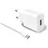 Pack Chargeur 2.4A Everdrive Blanc + câble Type C 1 m