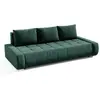 Petits meubles Canapé convertible 3 places stratifiés vert