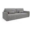 Canapé 3 places Petits-meubles - Lazare - 217 x 102 x 86cm - Gris
