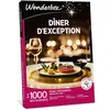 Non communiqué E-coffret Wonderbox Dîner d'Exception