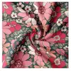 Tissu coton fleuri sur fond bleu vendu au mètre(...) - sunflowerminuit