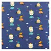 GENERIQUE Tissu Enfant jersey petites reines vendu au mètre(...) - Bleu