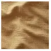 GENERIQUE TISSU GLIT DOUBLE GAZE PAILLETE OR vendu au mètre(...) - pimizcamel