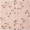 Tissu coton Yposia vendu par 50 cm(...) - Rose/bronze Multicolore