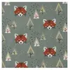 Tissu enfant jersey têtes de renard vendu au mètre(...) - 083 Kaki