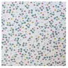 GENERIQUE Tissu coton Bio petites feuilles vendu au mètre(...) - Blanc