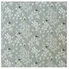 GENERIQUE Tissu coton Bio feuillage blanc vendu au mètre(...) - Vert